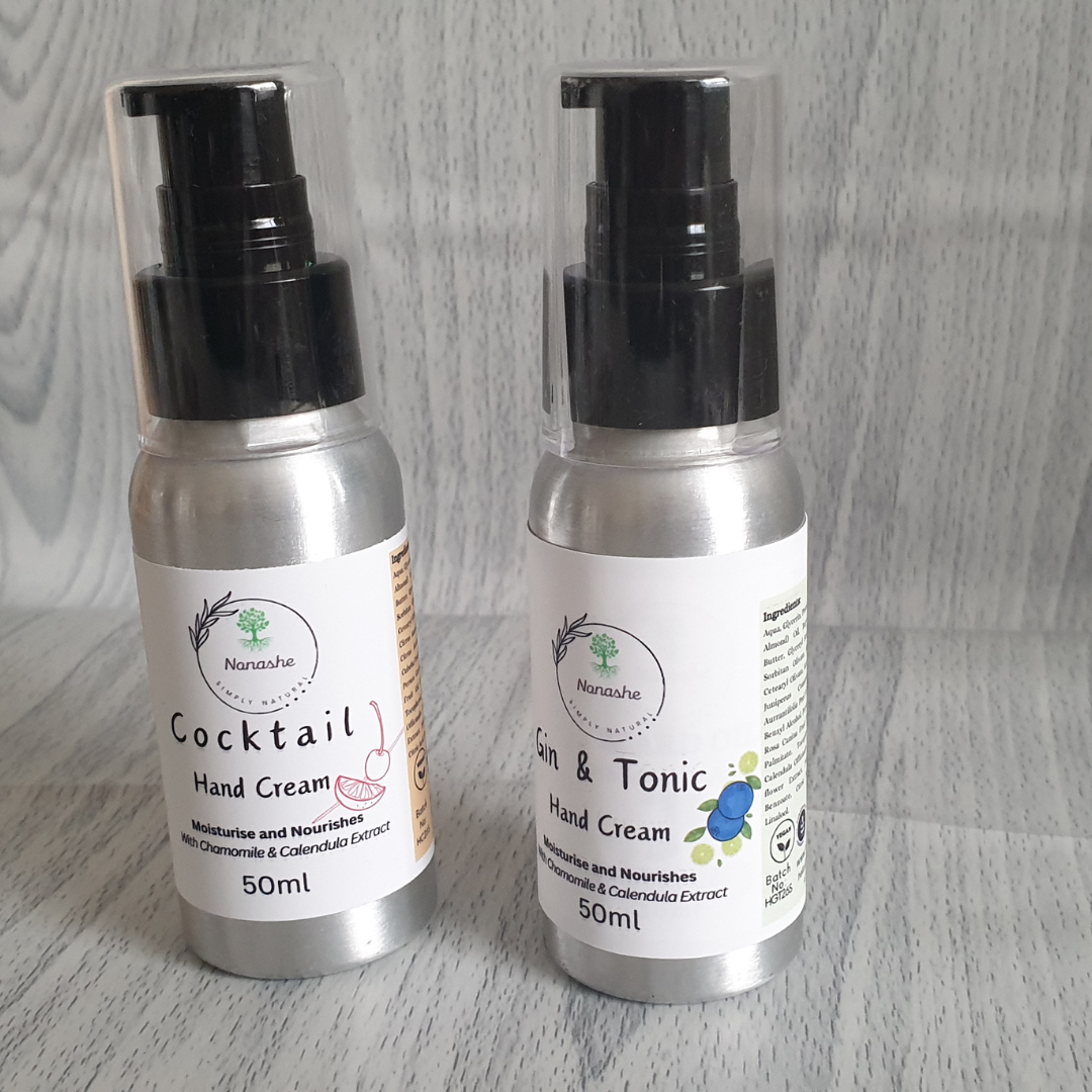 Cocktail Hand Cream With Chamomile & Calendula Extract