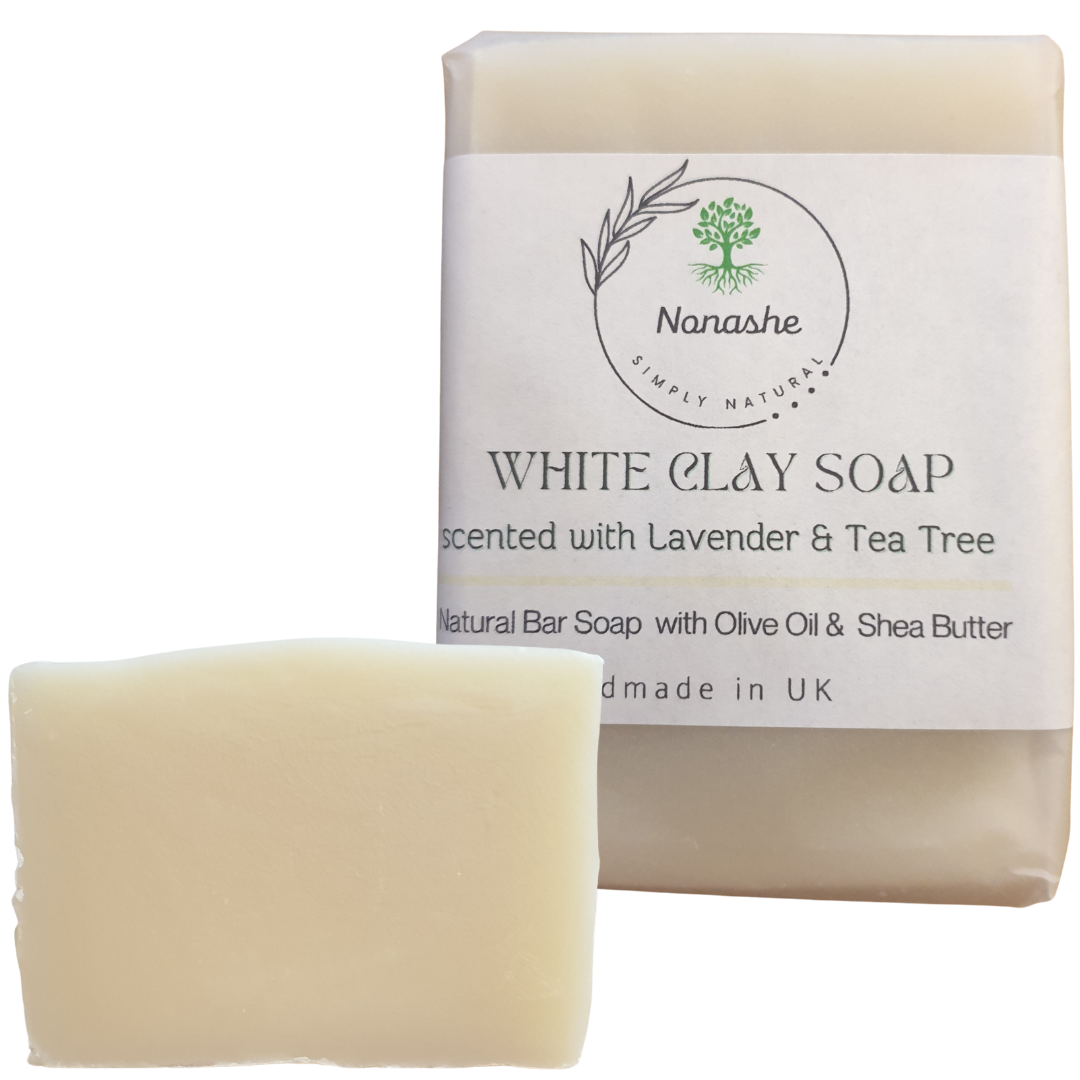 White Clay Soap With Lavender & Tea Tree