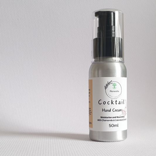 Cocktail Hand Cream With Chamomile & Calendula Extract