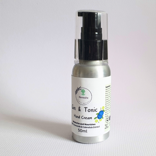 Gin & Tonic Hand Cream With Chamomile & Calendula Extract