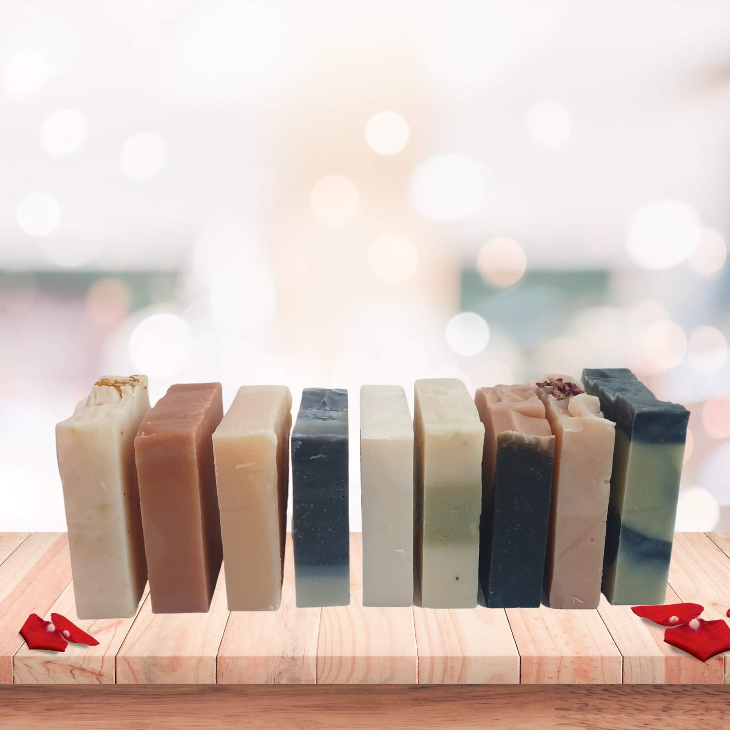 Pink Clay Soap With Geranium, Orange & Ylang Ylang