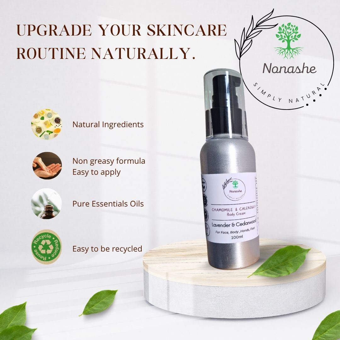 Chamomile & Calendula Lavender + Cedarwood Body Cream