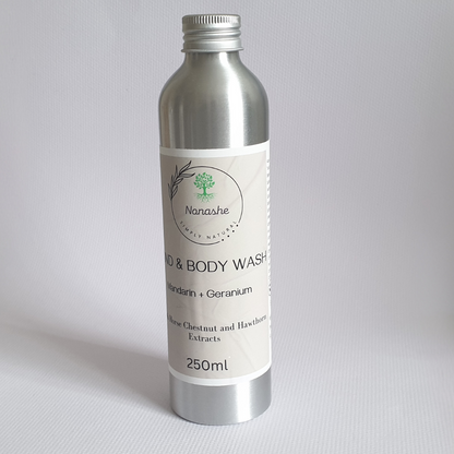 Mandarin + Geranium Hand & Body Wash