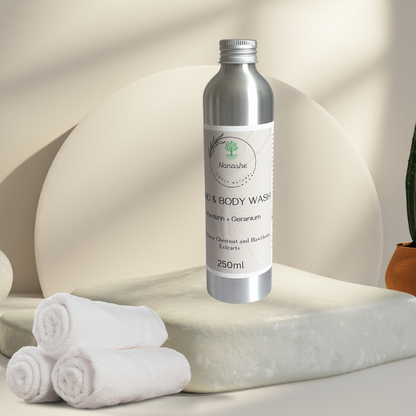 Mandarin + Geranium Hand & Body Wash