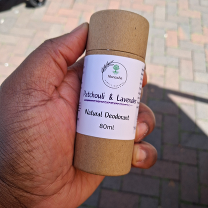 Patchouli & Lavender Natural Deodorant