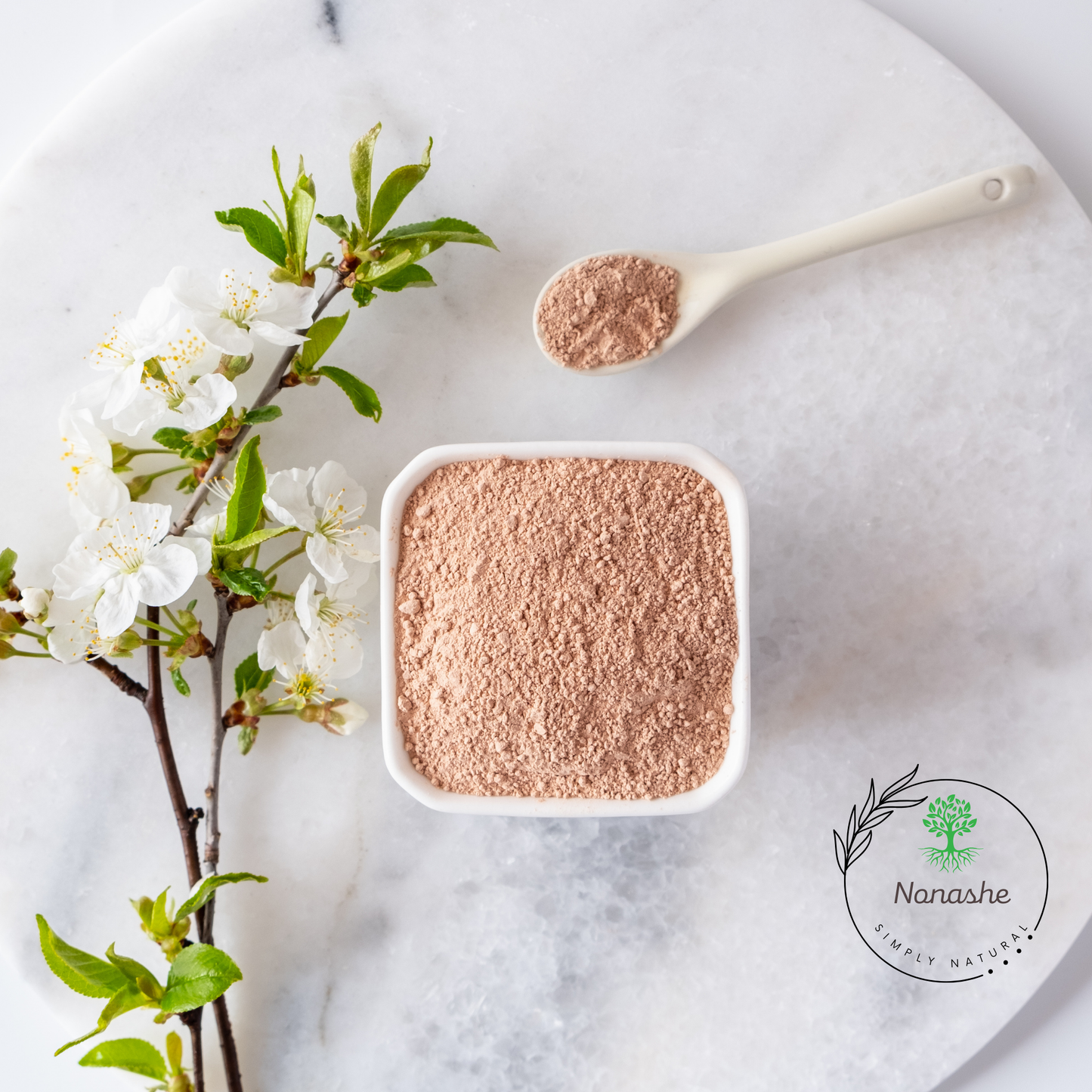 Roses Clay Mask ,Rosehip & Pink Clay