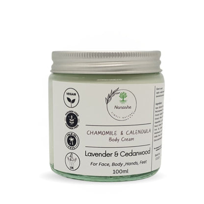 Chamomile & Calendula Lavender + Cedarwood Body Cream