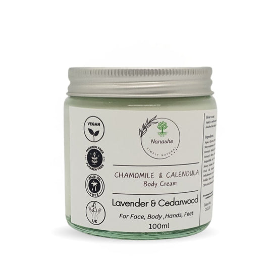 Chamomile & Calendula Lavender + Cedarwood Body Cream
