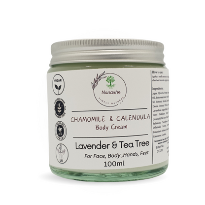 Chamomile & Calendula Lavender + Tea Tree Body Cream