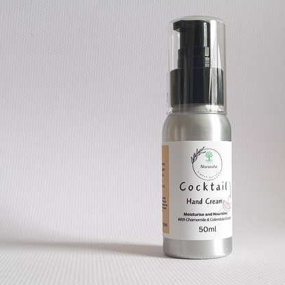 Cocktail Hand Cream With Chamomile & Calendula Extract