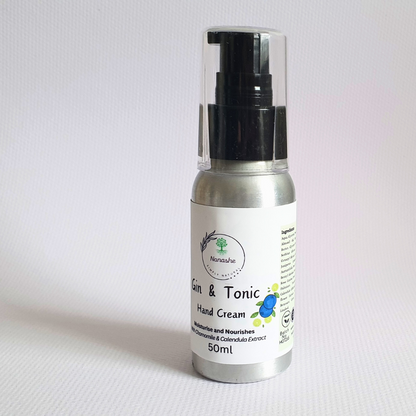 Gin & Tonic Hand Cream With Chamomile & Calendula Extract