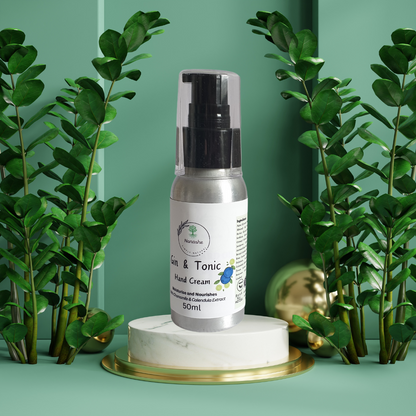 Gin & Tonic Hand Cream With Chamomile & Calendula Extract