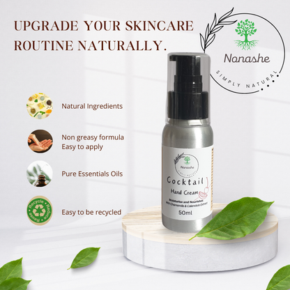 Gardener's Hand Cream With Chamomile & Calendula Extract - Lavender + Rosemary