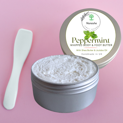 Peppermint Feet & Body Whipped Body Butter