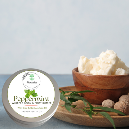 Peppermint Feet & Body Whipped Body Butter