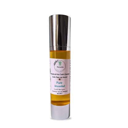 Botanical Hot Cloth Cleanser — Gentle Make-Up Remover | Unscented (Pure)
