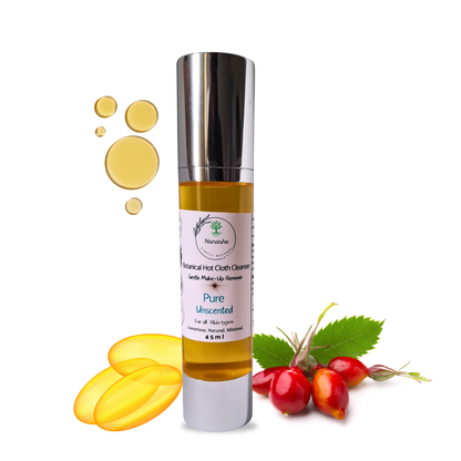 Botanical Hot Cloth Cleanser — Gentle Make-Up Remover | Unscented (Pure)