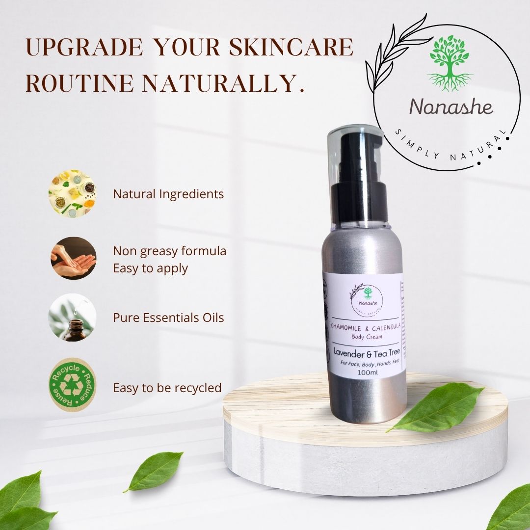 Chamomile & Calendula Lavender + Tea Tree Body Cream