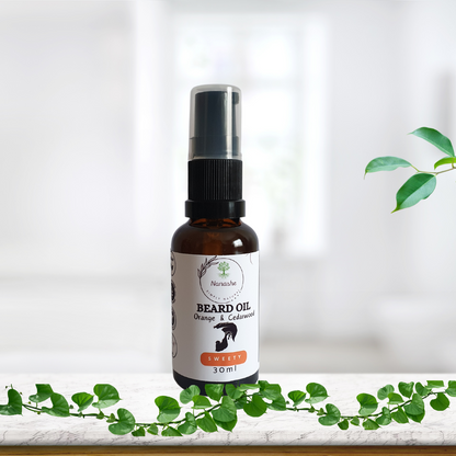 Sweety Beard Oil, Orange + Cedarwood