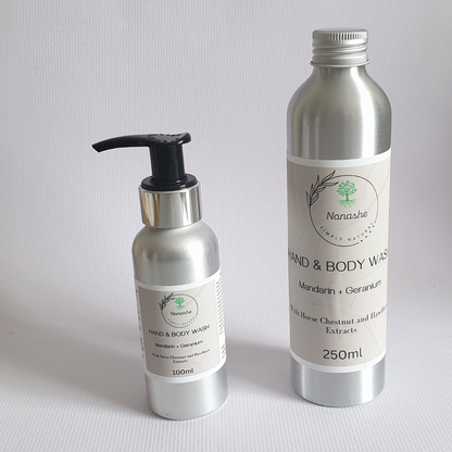 Mandarin + Geranium Hand & Body Wash